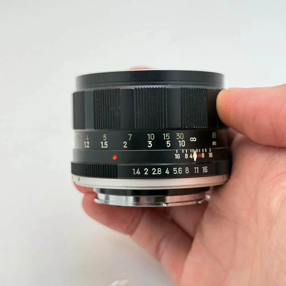 Minolta‎ Auto Rokkor-PF 58mm f1.4 Manual Focus Lens SR Mount Vintage Fungus